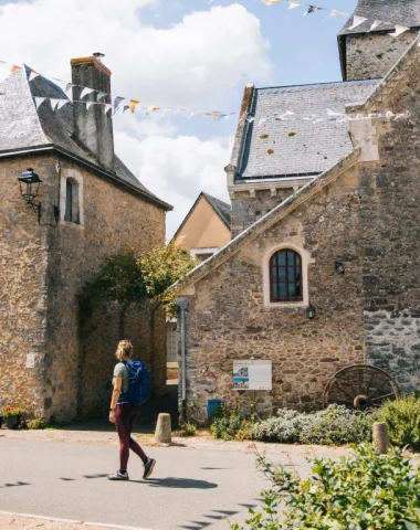 Saulges joli village en Mayenne à visiter