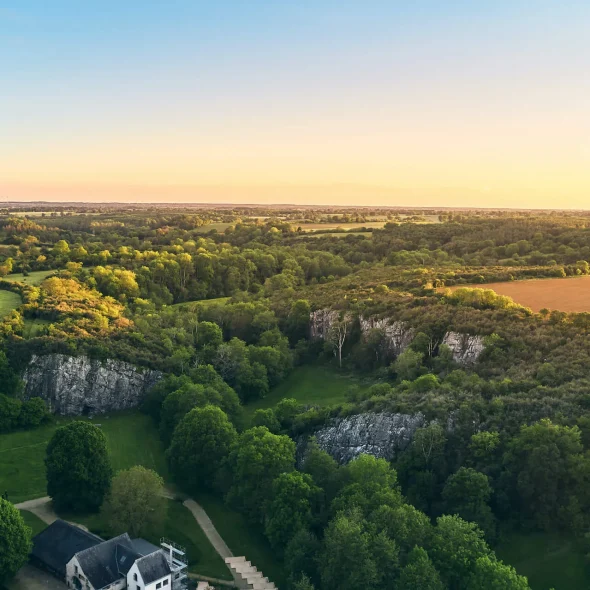 Vallée du canyon de Saulges