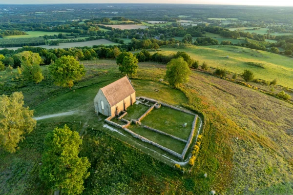 Colline du Montaigu en drône - Hambers