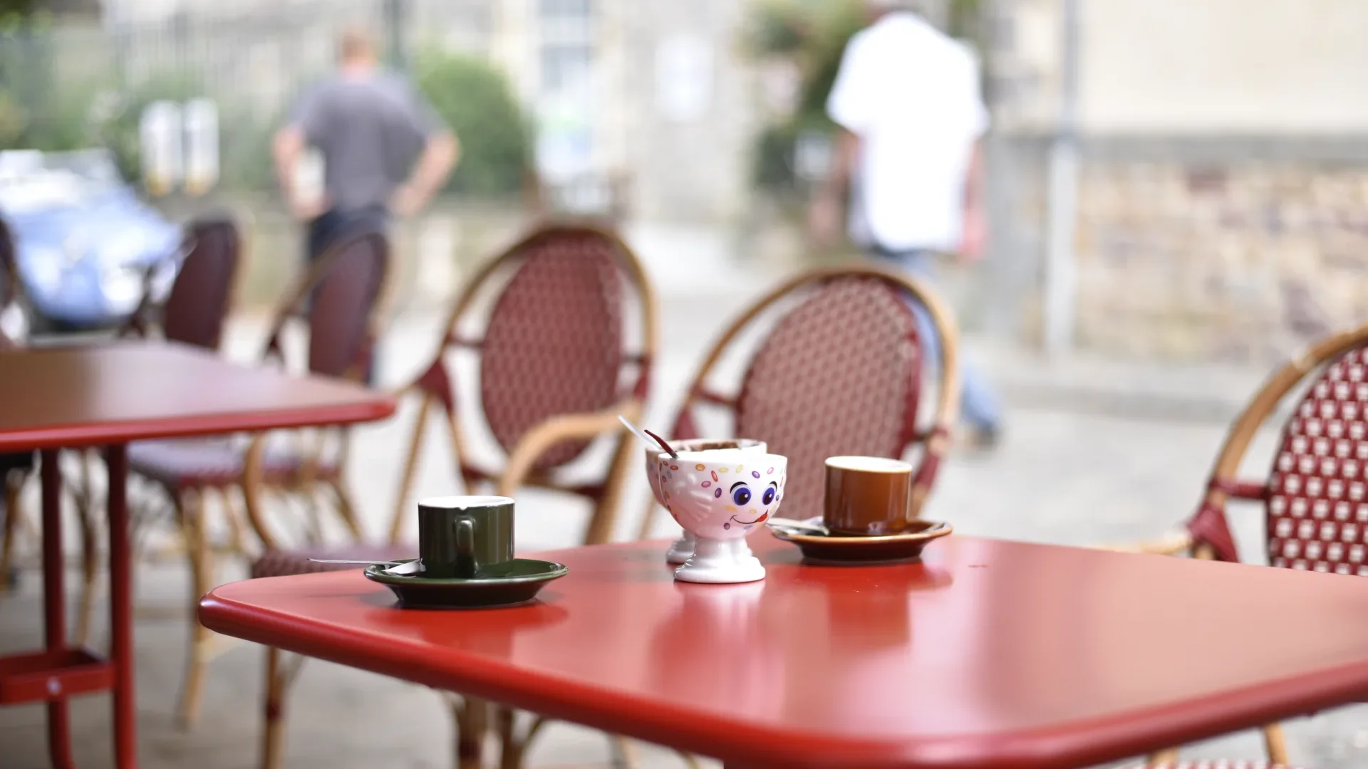 Pause café à Sainte-Suzanne