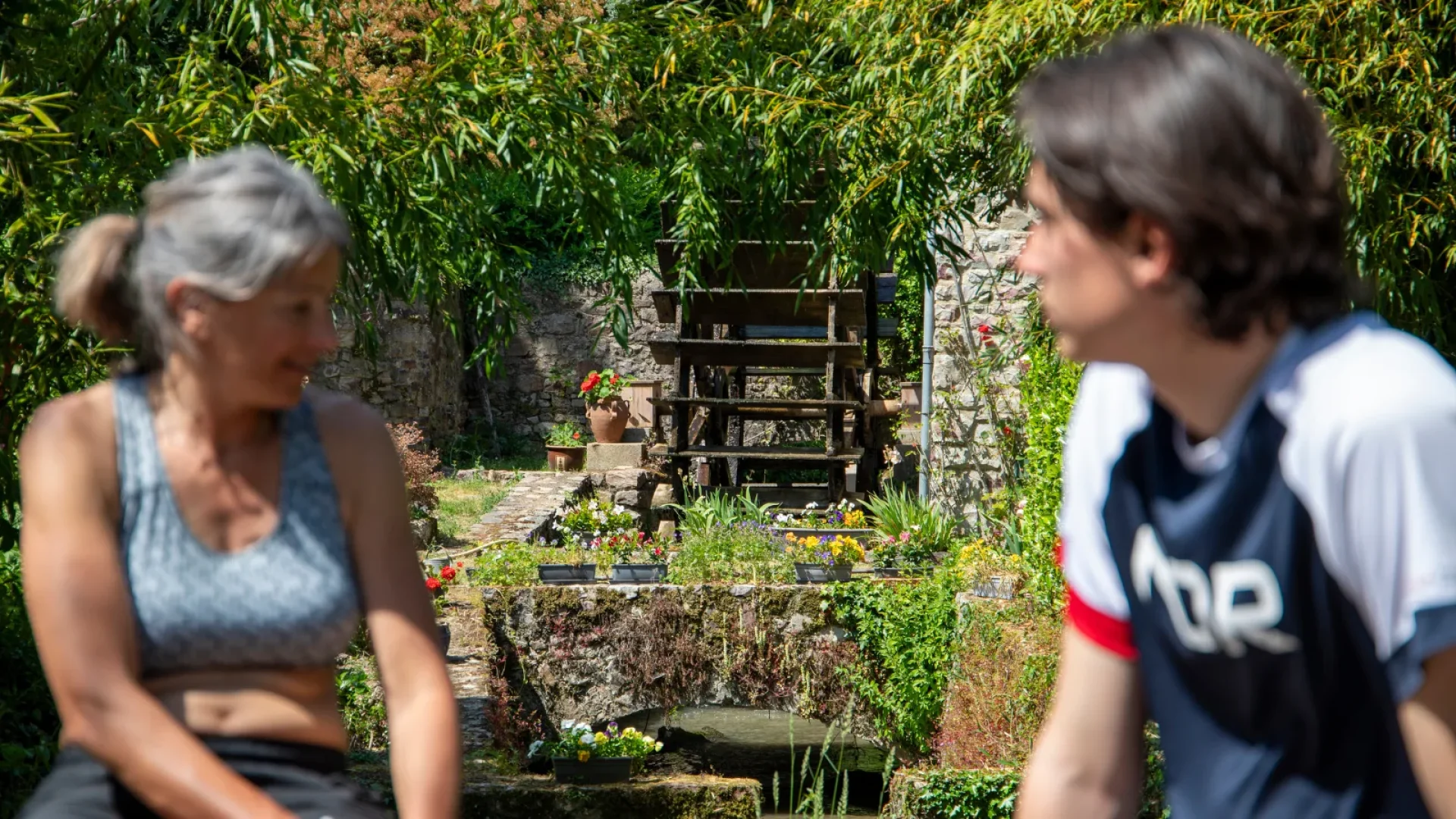 Moulin à eau à Sainte-Suzanne