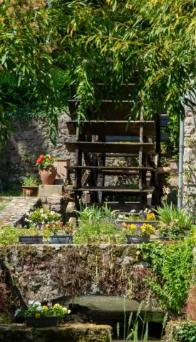 Moulin à eau à Sainte-Suzanne