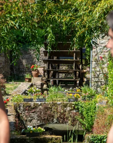 Moulin à eau à Sainte-Suzanne