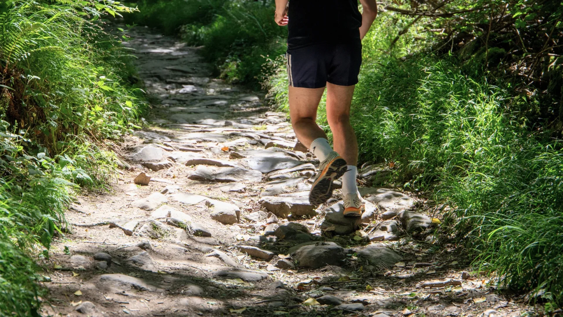 Trail voie pavée