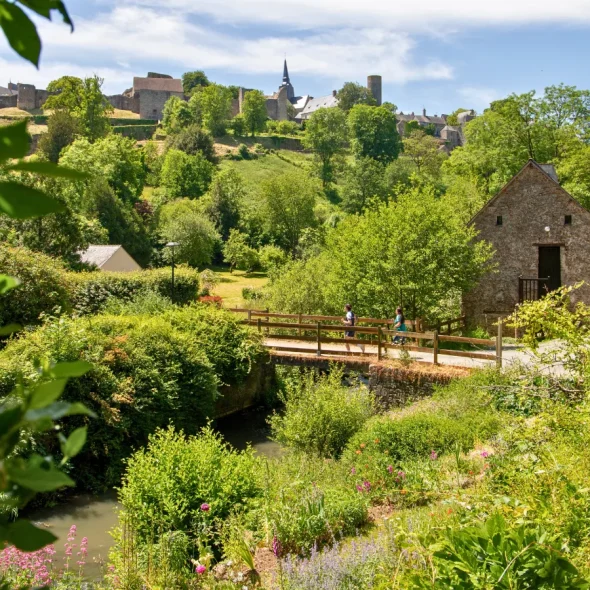 Promenade des moulins à Sainte-Suzanne