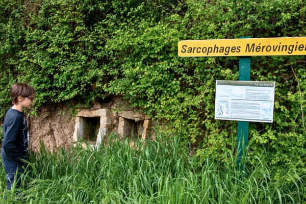 Sarcophages mérovingiens de Saulges