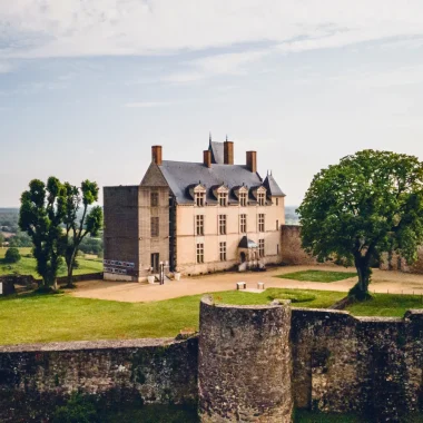 Vue en drône du CIAP de Sainte-Suzanne